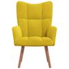 vidaXL Relaxing Chair Mustard Yellow