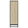 vidaXL Book Cabinet Sonoma oak Engineered wood, metal Medium