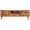 vidaXL TV Stand Solid Wood Acacia with Honey Finish 55.1"x11.8"x15.7"