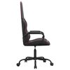 vidaXL Gaming Chair Black Faux leather, metal, plywood Standard