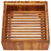 vidaXL Raised Bed Natural wood color Solid acacia wood Medium
