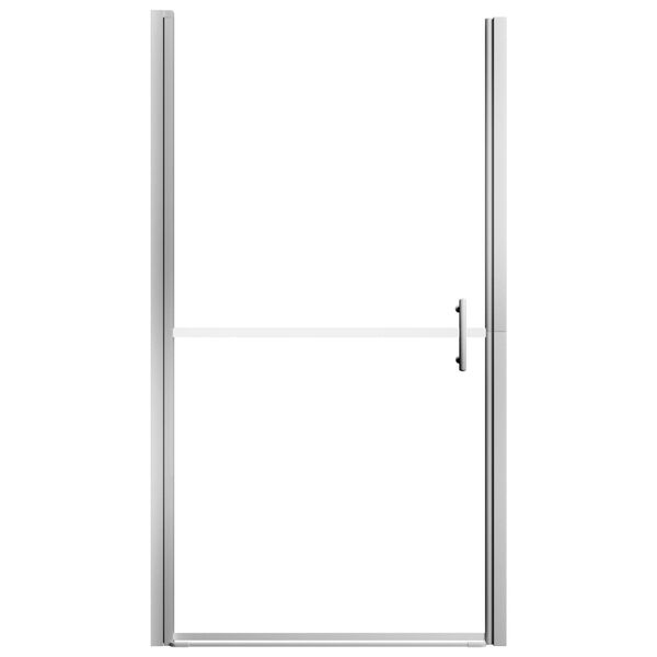 vidaXL Shower Door Frost Tempered Glass 35.8"x76.8"