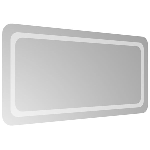 vidaXL LED Bathroom Mirror 19.7"x39.4"
