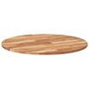vidaXL Table Top Natural wood Solid Acacia wood 31.5 in across
