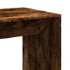 vidaXL Bar Table Smoked oak Engineered wood Tall Table Bar Table