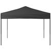 vidaXL Party Tent Anthracite 210D oxford fabric with silver coating