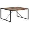 vidaXL Dining Table Mixed wood tones Solid reclaimed wood Large Durable