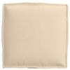vidaXL Pallet Cushion for suitable for Seat 4 pcs Beige 40 x 40 x 8 cm
