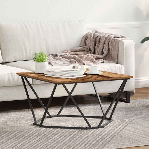 vidaXL Coffee Table Old wood 31.5" x 31.5" x 17.7
