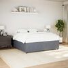 vidaXL Bed Frame Dark Grey