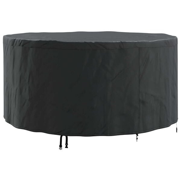 vidaXL Outdoor Furniture Cover Black 182 x 182 x 85 cm 420D fabric