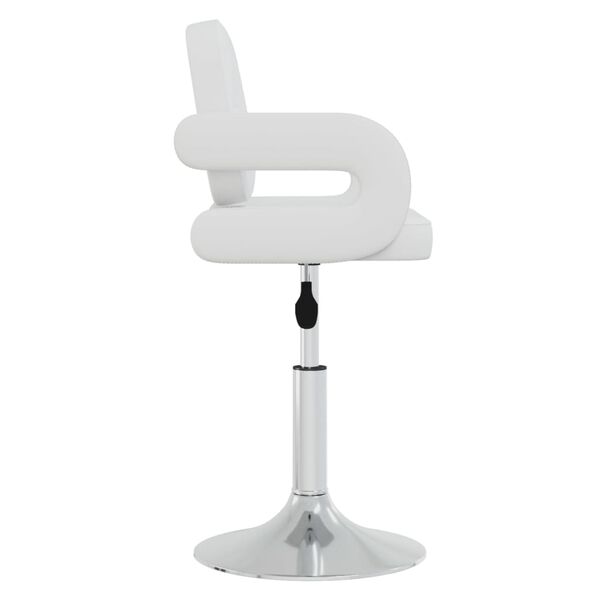 vidaXL Dining Chair Set of 4 White