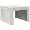 vidaXL Coffee Table Concrete Gray Engineered Wood Durable