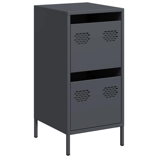 vidaXL Sideboard Anthracite Cold-rolled Steel Medium Sideboard