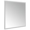 vidaXL LED Bathroom Mirror Glass 23.6 x 23.6 in LED Bathroom Mirror