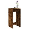 vidaXL Bar Table Smoked oak Engineered wood Tall Table Bar Table