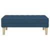 vidaXL Bench Blue 113 x 57 x 39 cm fabric