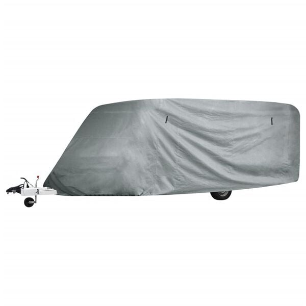 vidaXL Caravan Cover Gray S