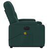 vidaXL Electric Stand Up Massage Recliner Chair Dark green