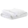 vidaXL Duvet White 94.49 x 102.36 in Feather