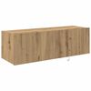 vidaXL TV Wall Cabinet Artisan Oak 39.37 x 13.78 x 12.20 in