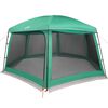 vidaXL Pool Tent with Removable Fly & Mesh Walls Sea Green 243.3x209.4"