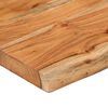 vidaXL Table Top Natural Solid acacia wood 47.2 x 15.7 in Durable