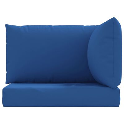 vidaXL Pallet Cushions 3 pcs Blue Oxford Fabric