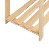 vidaXL 5-Tier Storage Racks 3 pcs 66.9"x15"x66.9" Solid Pinewood 1102.3 lb