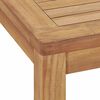 vidaXL Garden Dining Set Natural Teak Fine sanded teak hardwood
