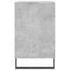 vidaXL Shoe Cabinet Concrete Grey Engineered wood and metal