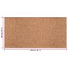 vidaXL Cork Roll 39.4"x78.7" 0.31"