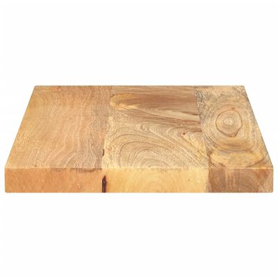 Multiple wooden planks forming a thick cutting board with visible joints