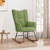 vidaXL Rocking Chair Light Green