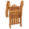 vidaXL Garden Lounge Set Natural wood Solid acacia wood Medium