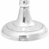 vidaXL Candle Holder Silver 15.35 x 15.35 x 23.62 in Aluminium