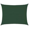 vidaXL Sunshade Sail 1.75 oz/ft² Dark Green 19.7x26.2' HDPE
