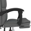 vidaXL Reclining Office Chair Dark Gray