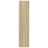 vidaXL Highboard Sonoma Oak Engineered Wood 72.8 in tall Highboard