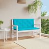 vidaXL Garden Bench Cushion Set of 2 Turquoise