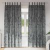 vidaXL Velvet Curtains 2 pcs Grey 96.46 x 55.12 in Velvet