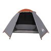 vidaXL Camping Tent Dome 2-Person Orange Waterproof
