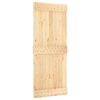 vidaXL Door NARVIK 33.5"x82.7" Solid Wood Pine
