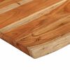 vidaXL Bathroom Countertop Natural Wood Solid Acacia wood 31.5x23.6 in