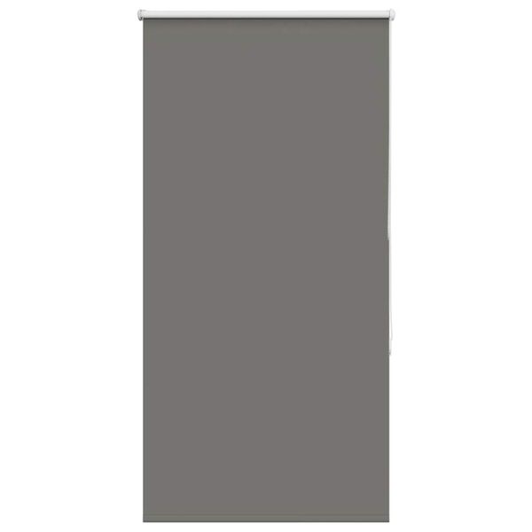 vidaXL Roller Blind Gray 100% polyester 29.5 x 51.2 in