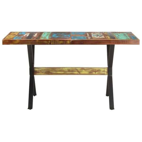 vidaXL Dining Table Multicolor