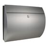 HI Letter Box Silver 18/8 stainless steel Medium Storage Letter Box
