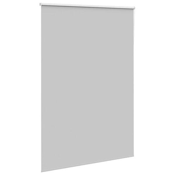 vidaXL Roller Blind Light Gray 100% polyester, Aluminum 65.0 x 82.7 in