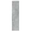 vidaXL Radiator Cover Concrete Grey 40.9x7.9x32.3" Engineered Wood
