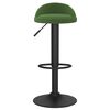 vidaXL Bar Stool Set of 2 Dark green